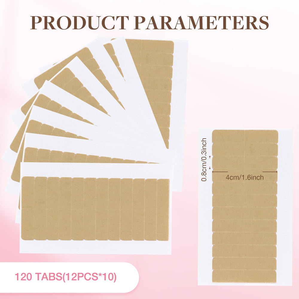 GOO GOO hair extension tape in clear form blends with hair for natural look.