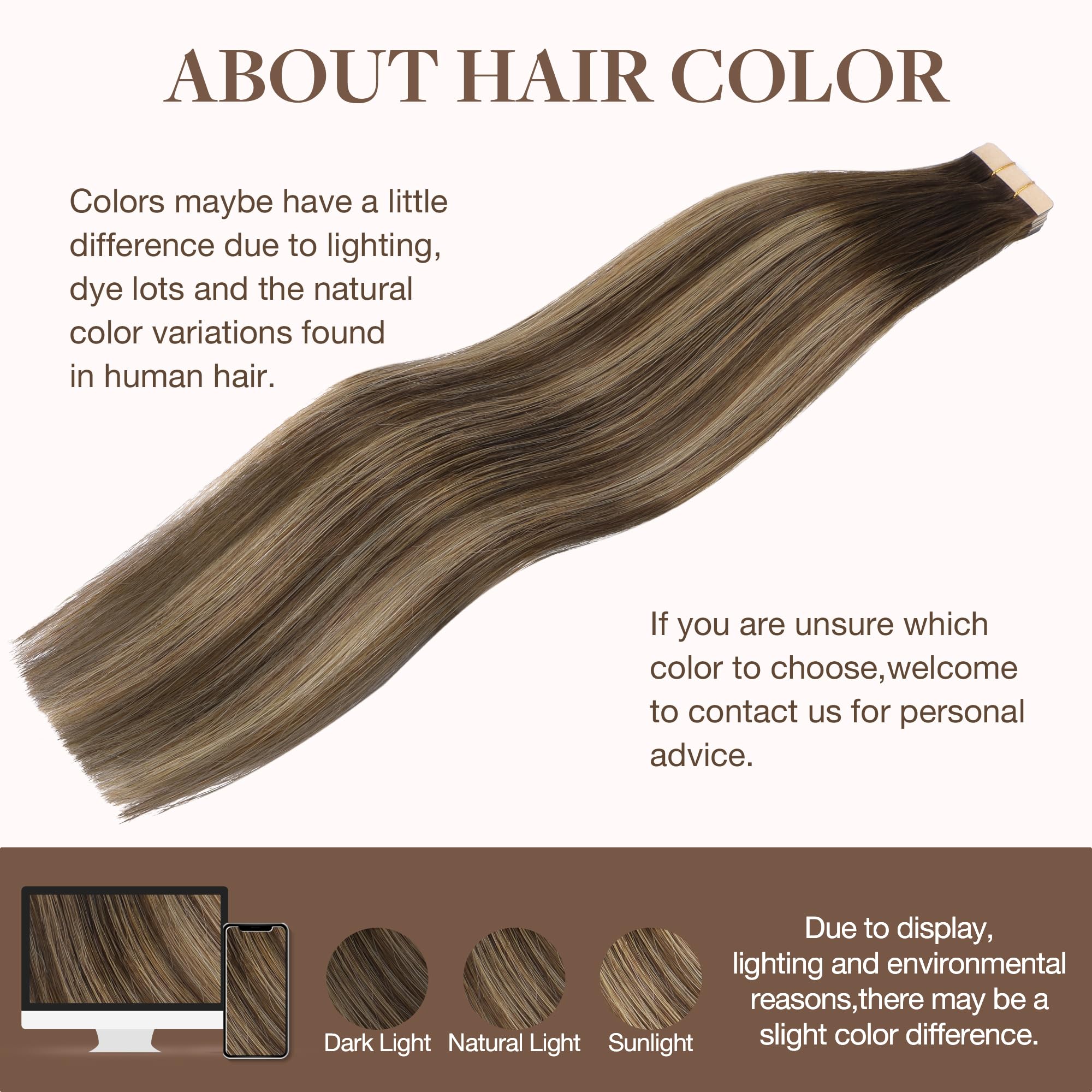 Extensiones GOO GOO tape-in Remy, compatible con calor hasta 120°C.