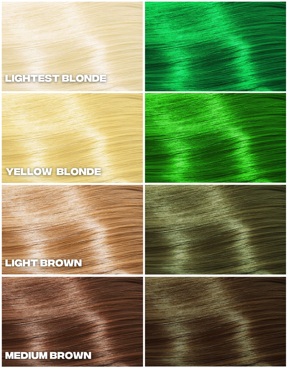 Good Dye Young Kowabunga Green cream-base highlights conditioning color deposit.