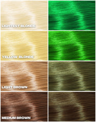 Good Dye Young Kowabunga Green cream-base highlights conditioning color deposit.