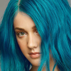 Good Dye Young Narwhal teal dye close-up showing creamy conditioning texture.