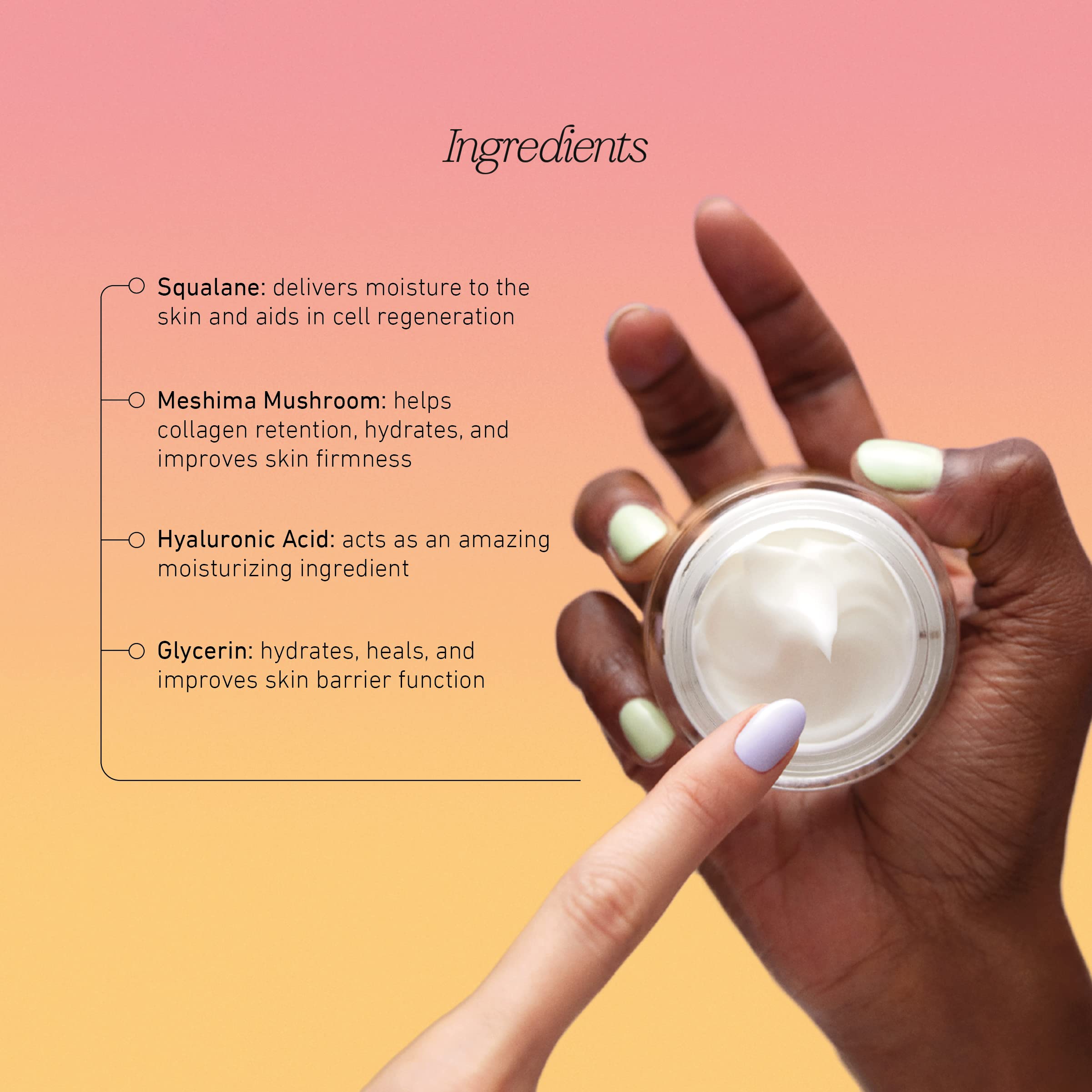 Good Light squalane-infused moisturizer delivers lightweight moisture without heaviness for sensitive or oily skin.