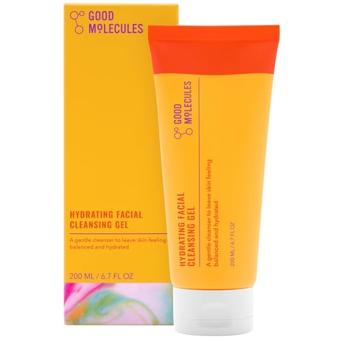Good Molecules Hydrating Cleansing Gel bottle pump for balanced, gentle daily cleansing.