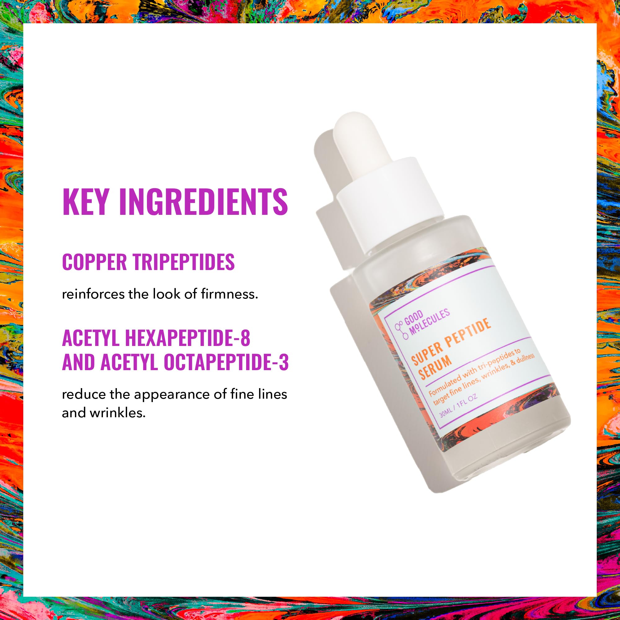 Good Molecules peptide-serum texture image—smooth absorption for daily glow.