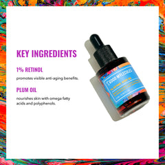 Good Molecules rosehip and plum oil serum bottle with nourishing formula