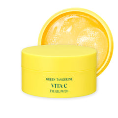 GOODAL Green Tangerine Eye Patches pack—hydrating hydrogel sheets for refreshed under-eyes.