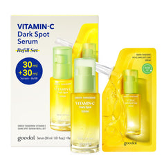 GOODAL Green Tangerine Serum bottle showing hydration and brightness