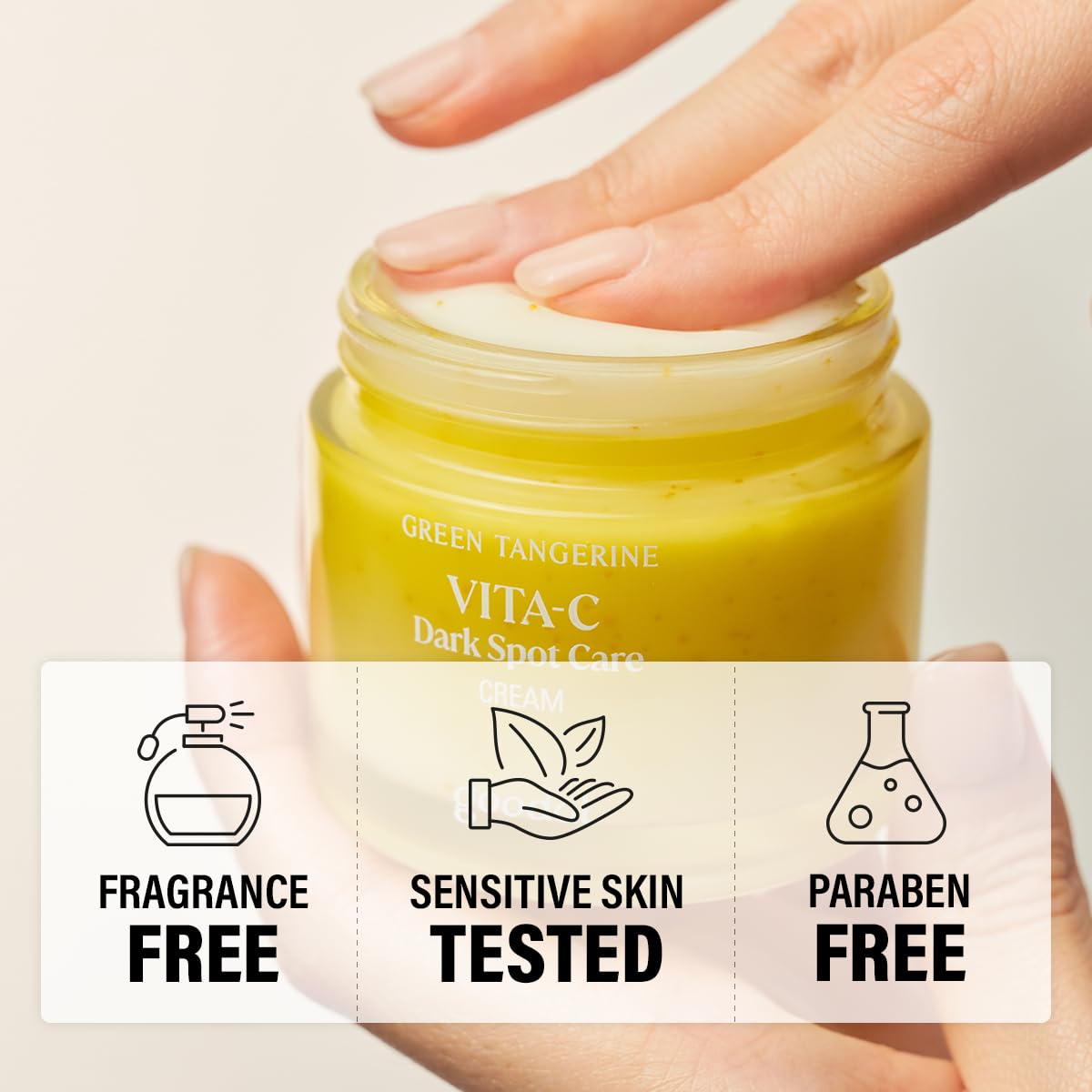 GOODAL Green Tangerine Vitamin C Cream recommended for AM and PM skincare routines