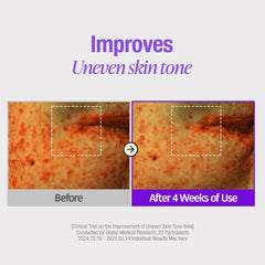 GOODAL Tangerine extract visual emphasizes pore refinement and vitamin C glow.
