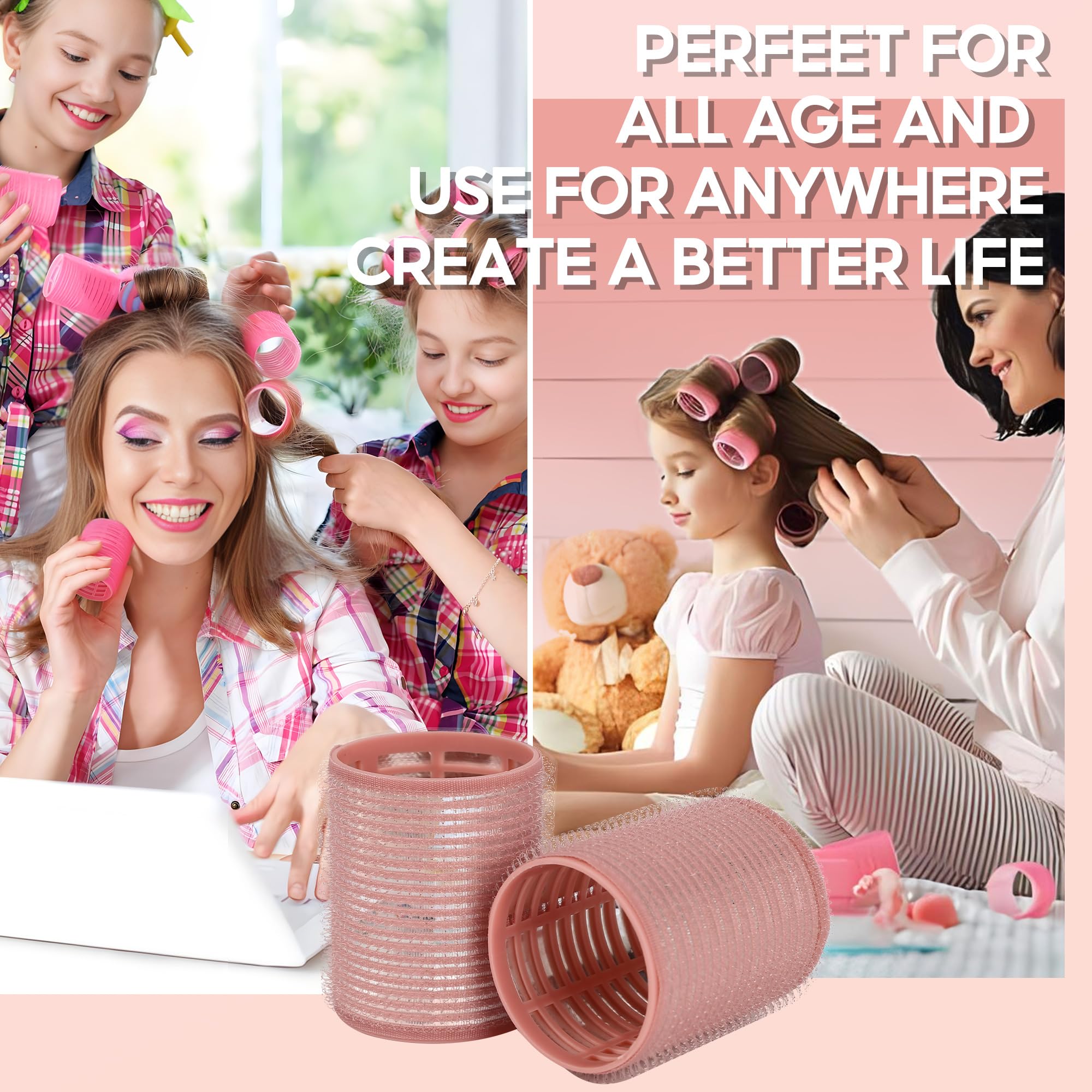 Goodofferplace no-heat blowout look rollers offer heat-free styling options.