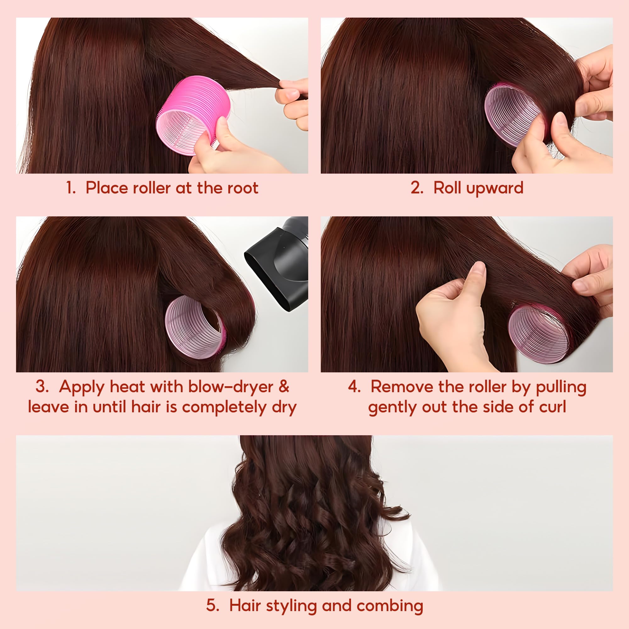 Goodofferplace portable styling set is ideal for travel-friendly curling.