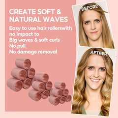 Goodofferplace varied sizes 1.4, 1.9, 2.4 inch for versatile curl options.
