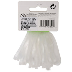 GOODY 30-count secure-fit elastics close-up for reliable ponytail styling.