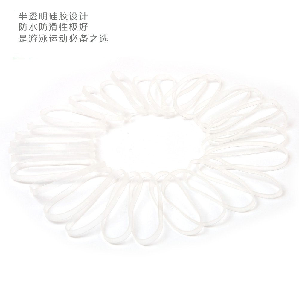 GOODY flat polyband elastics laid out in pack for everyday hair routines.