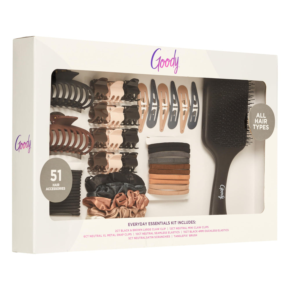 Goody ouchless elastics close-up for damage-free hold
