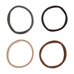 Goody satin scrunchies close-up for frizz-free comfort