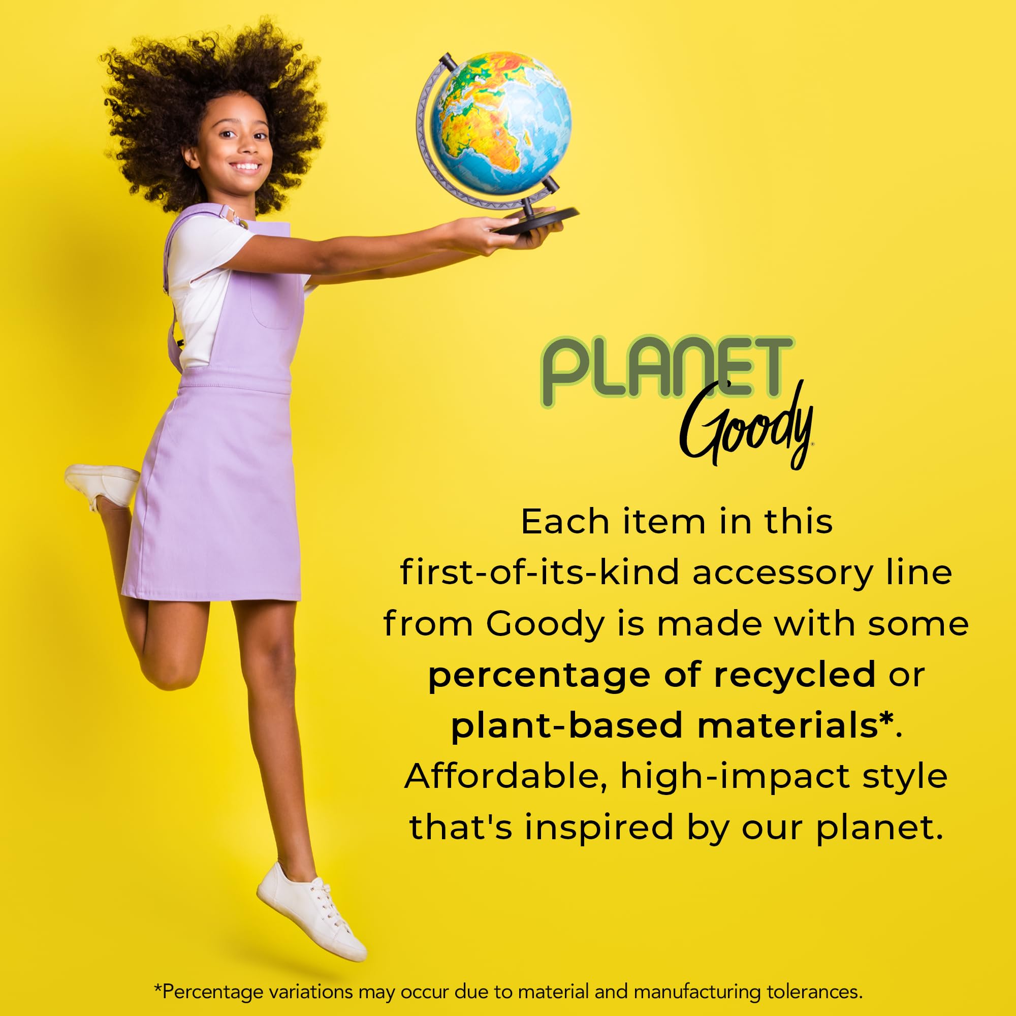 GOODY Satin Skinny Scrunchies close-up shows smooth fabric and slim silhouette.