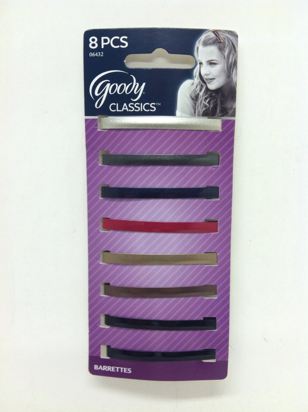 GOODY Stay Tight ponytail with metallic-glossed hair ties for secure, gentle hold