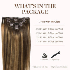 GOO GOO seamless clips with silicone backing for comfortable wear.