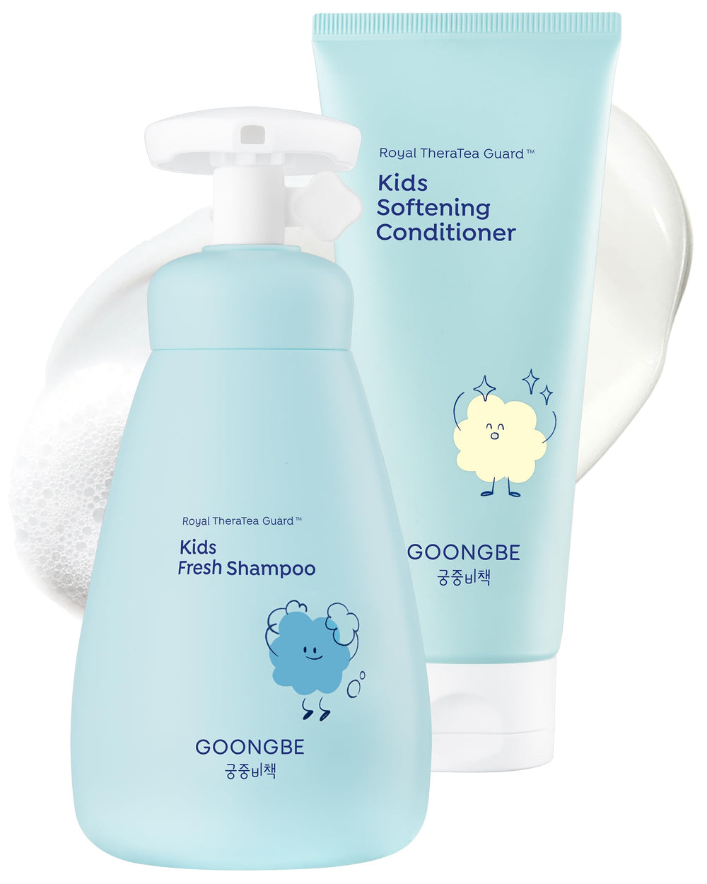 GOONGBE Kids shampoo micellar cleanse removes grime for oily scalps