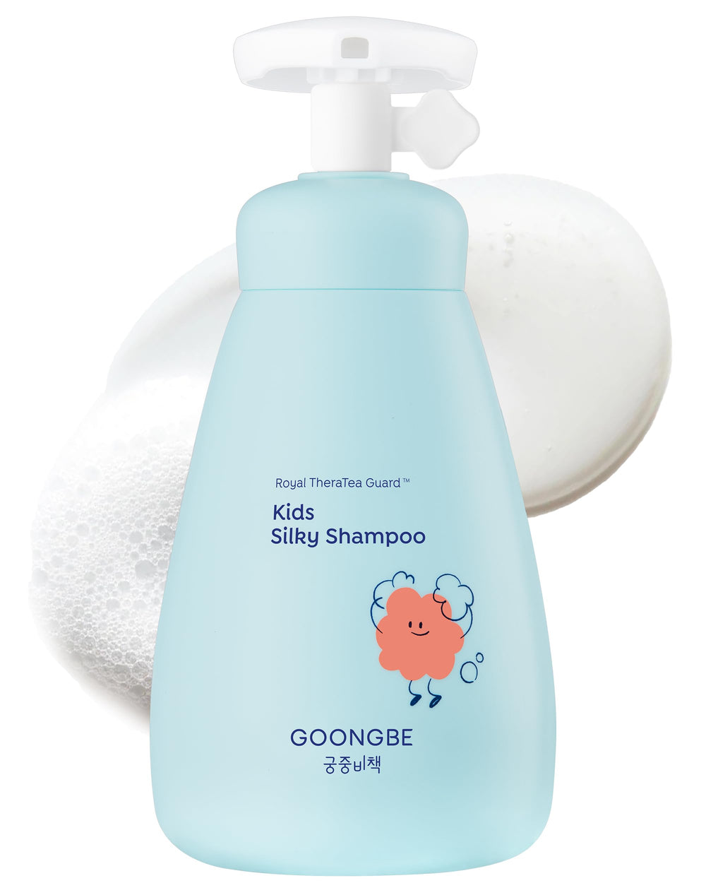 GOONGBE Kids' Silky Shampoo bottle front — gentle silicone-free care