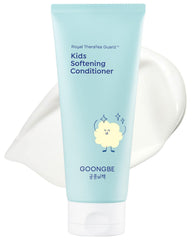 GOONGBE Kids' conditioner bottle shows a gentle, allergen-conscious formula.