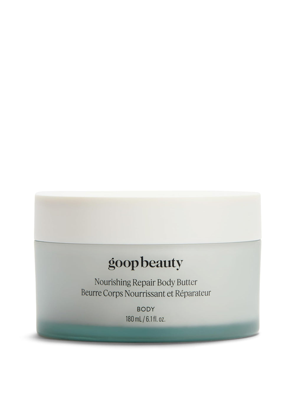 goop Beauty Body Butter jar front shows rich moisturizing formula
