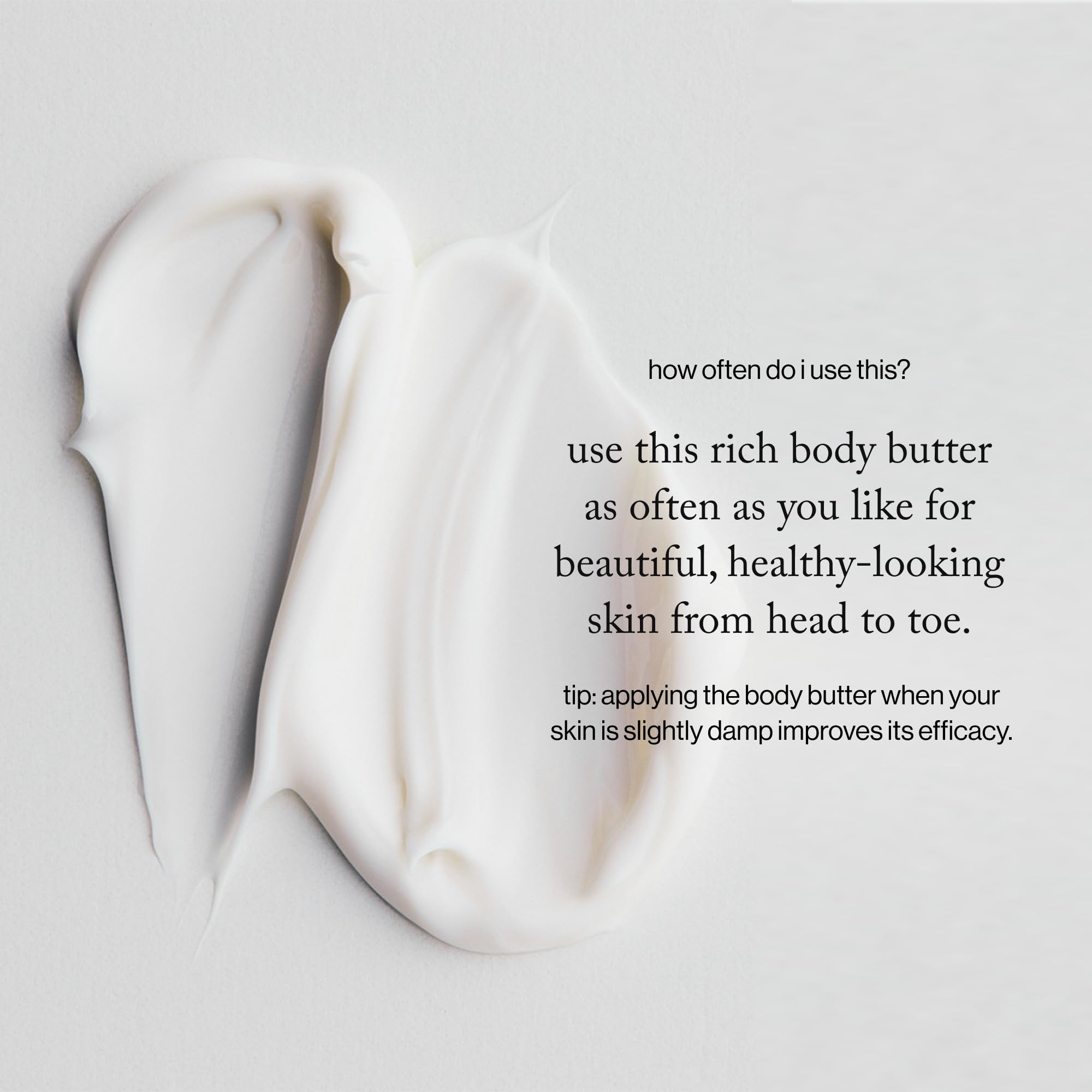 goop Beauty Body Butter packaging display emphasizes premium skincare ritual