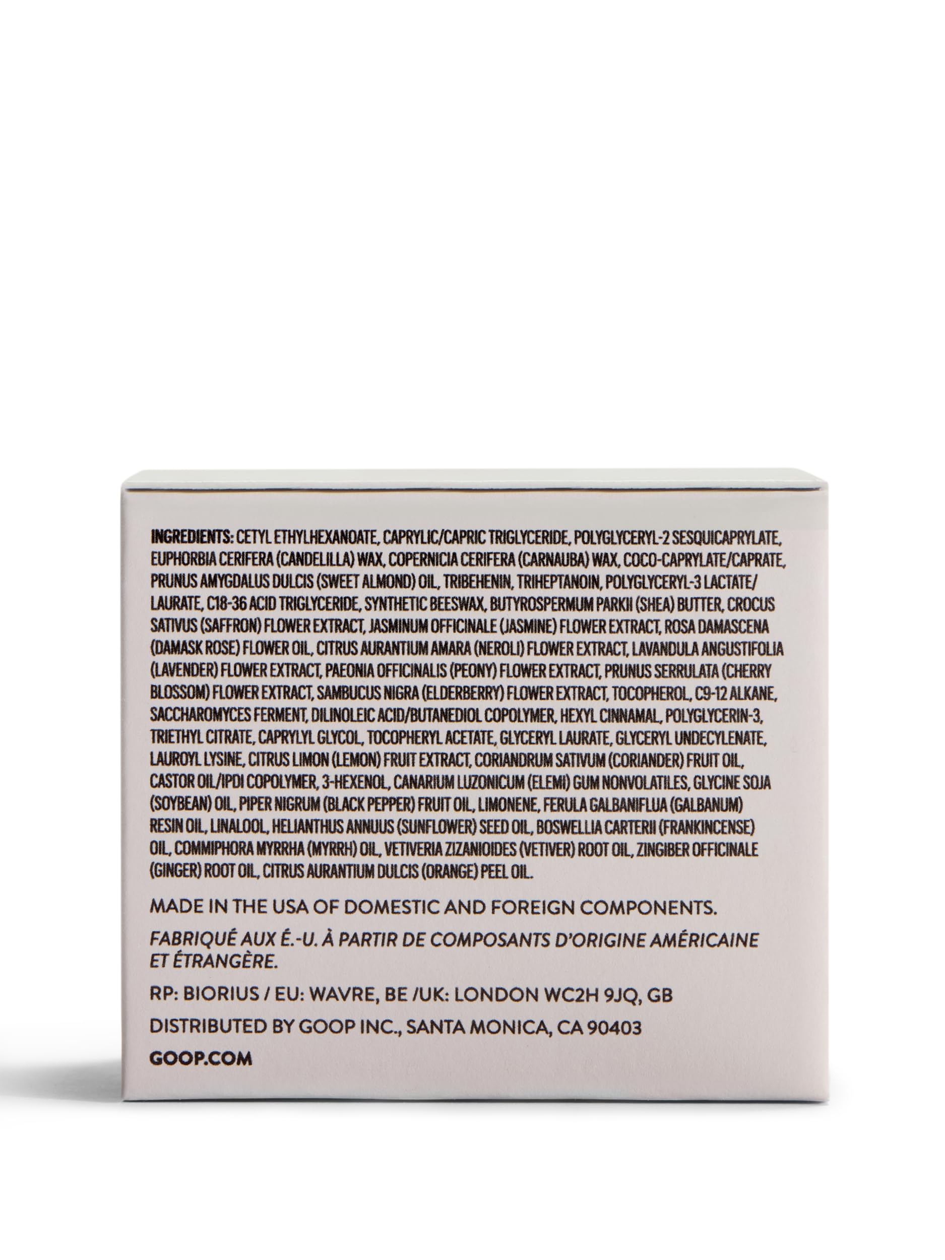 Goop Beauty Cleansing Balm vitamin E infusion—moisturizes delicate skin after cleansing.