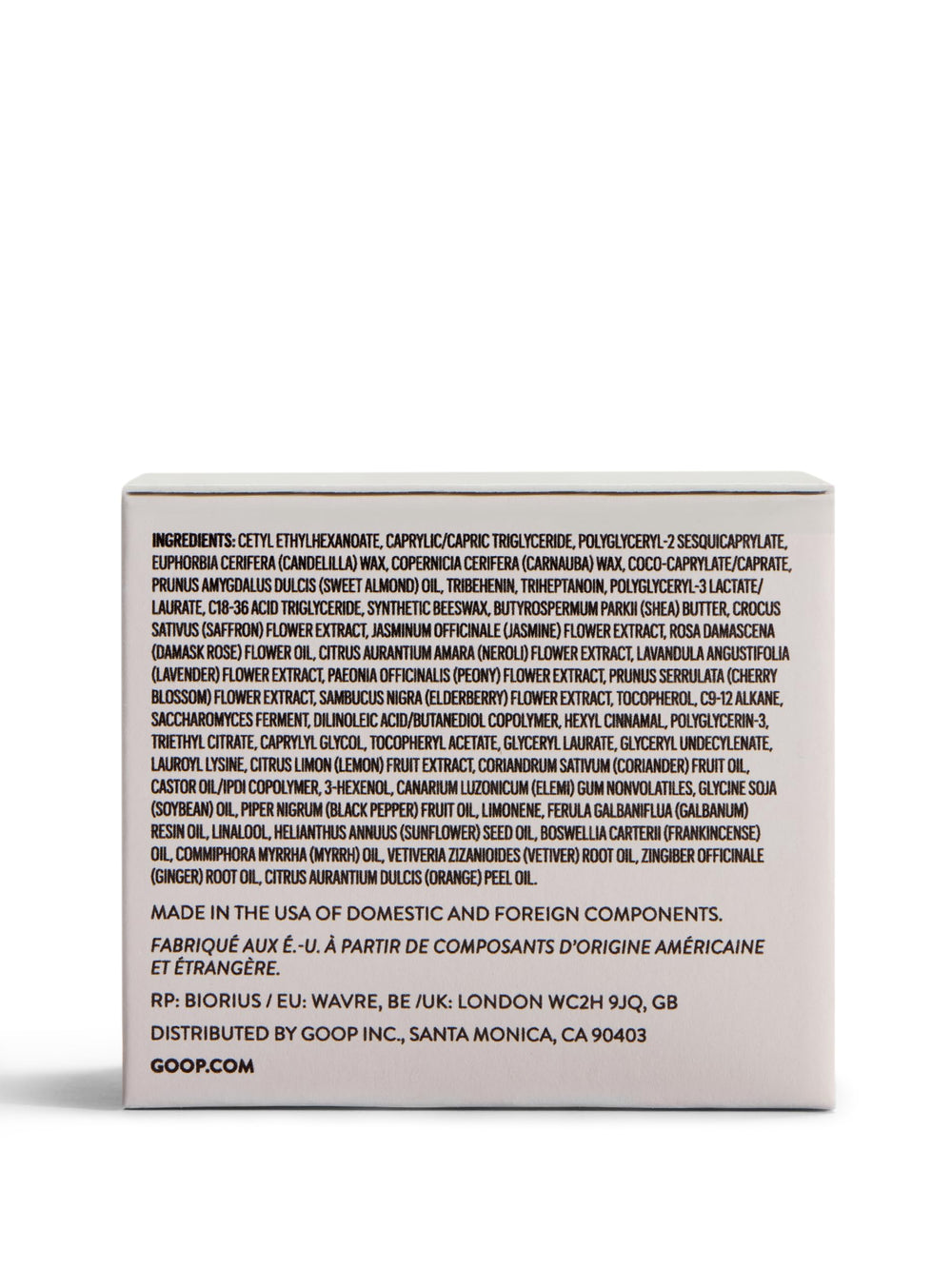 Goop Beauty Cleansing Balm vitamin E infusion—moisturizes delicate skin after cleansing.