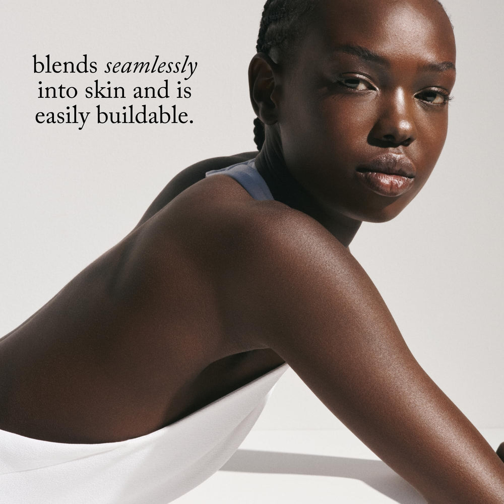 goop Beauty Glow Skin Highlighter Stick texture and moisture enrich skin.