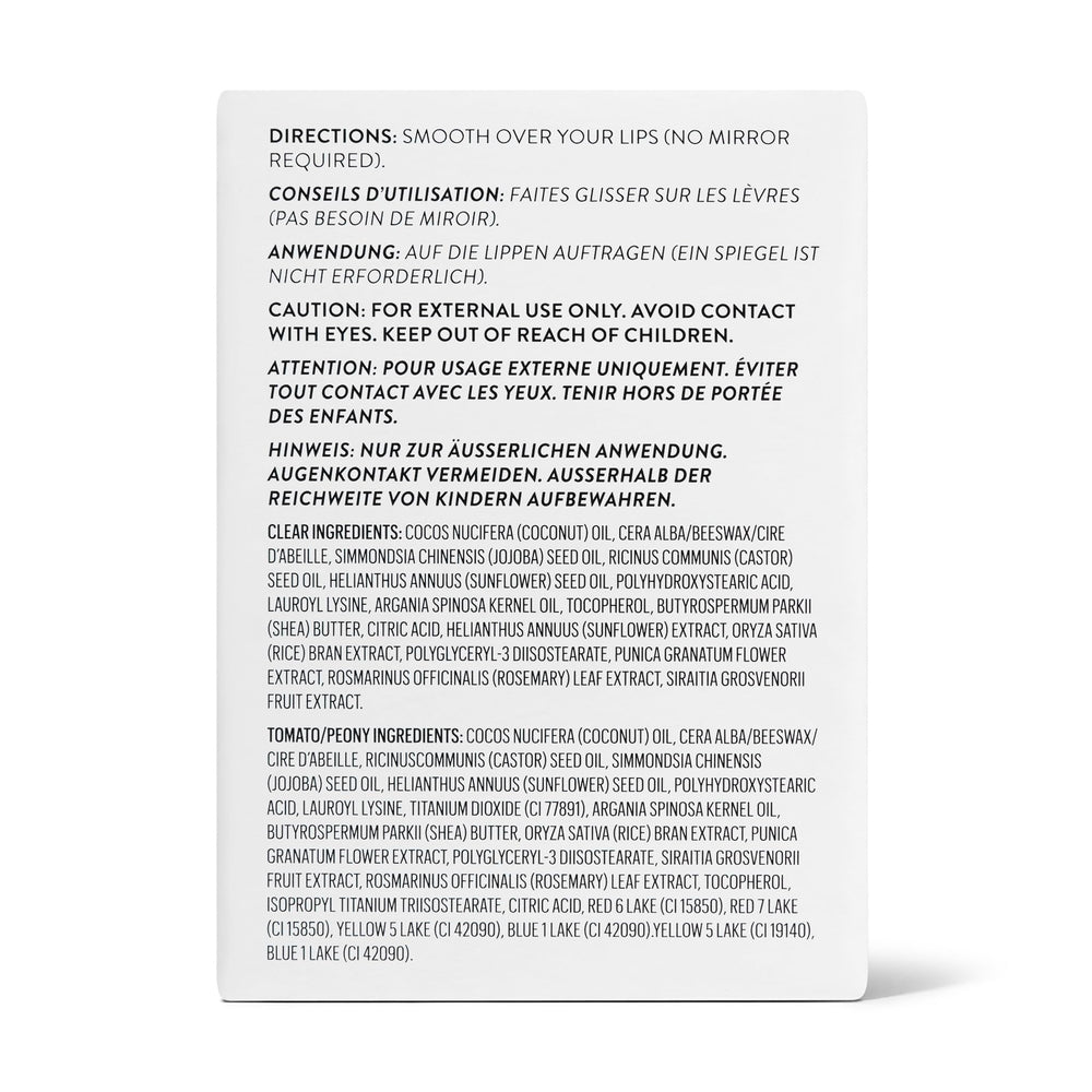 goop Beauty Lip Balm ingredients highlight natural botanical oils for nourishment