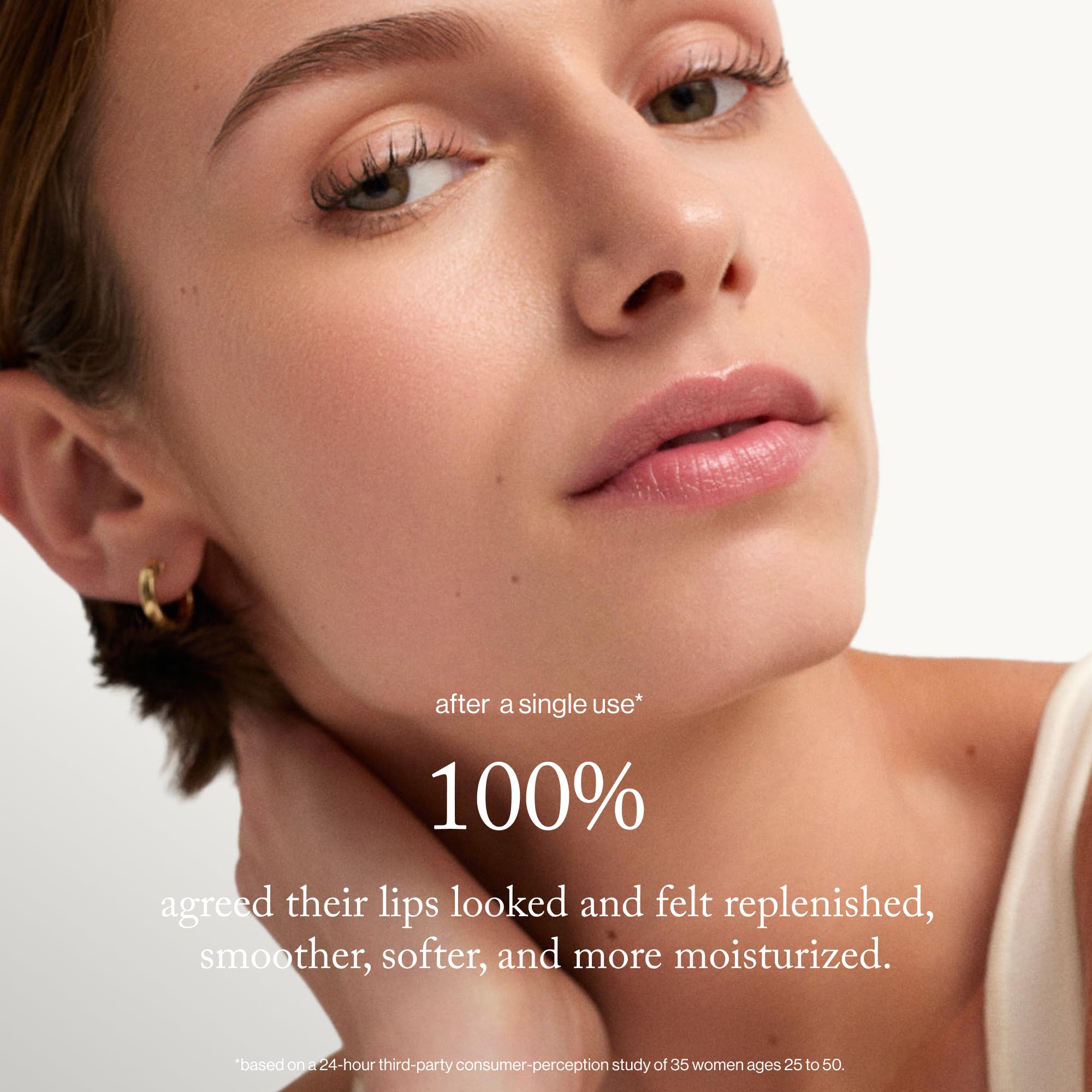 Goop Beauty Lip Balm Trio packaging detail highlights chic, gift-ready box.