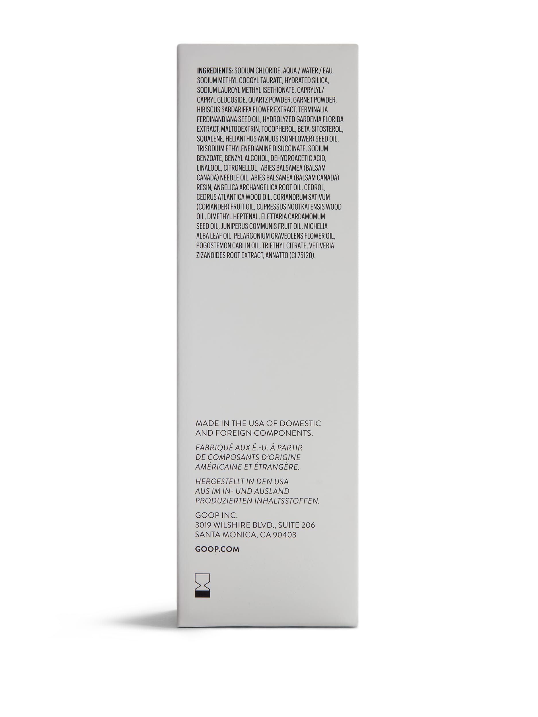 Goop Beauty Microderm Body Polish after-use hydration leaves skin refreshed.