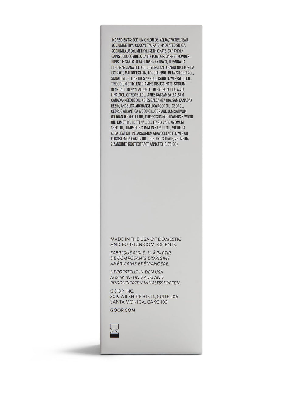 Goop Beauty Microderm Body Polish after-use hydration leaves skin refreshed.