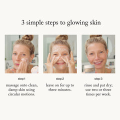 goop Beauty Microderm Exfoliator marshmallow texture close-up