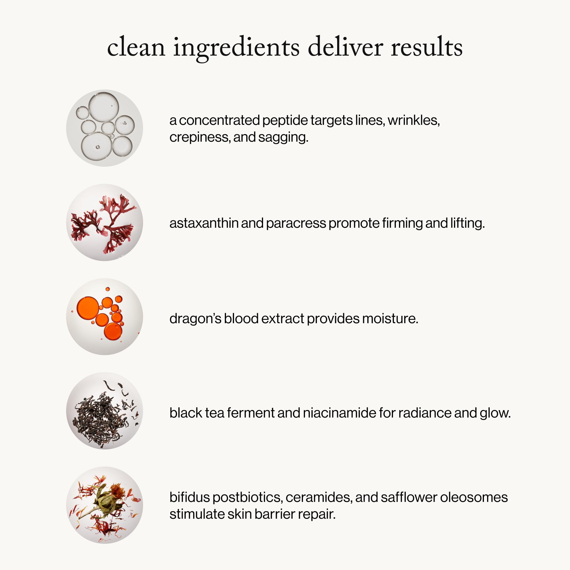 Goop Beauty Peptide Serum packaging highlights clean, paraben-free formula for everyday skincare.