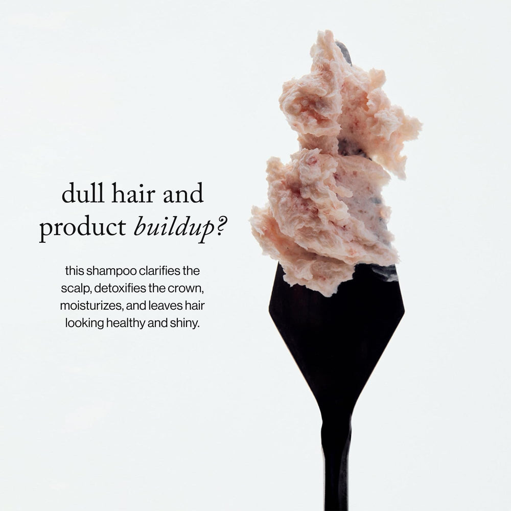 goop Beauty Scalp Scrub Shampoo aromatic scent swirl during wash