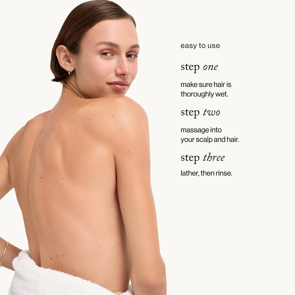 goop Beauty Scalp Scrub Shampoo clean hair after use with refreshed feel