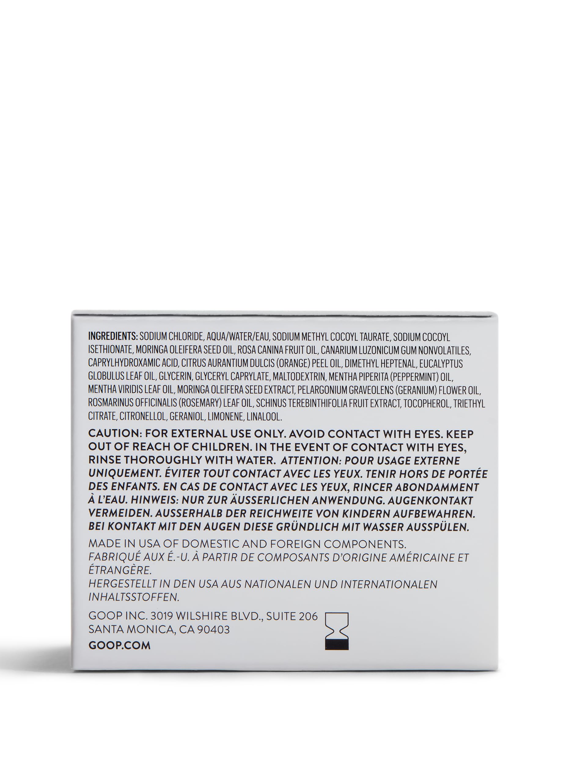 goop Beauty Scalp Scrub Shampoo packaging 6.7 oz bottle