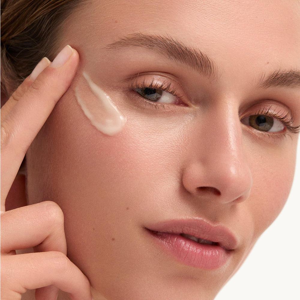 Goop Youth-Boost serum application pump demonstrates convenient, beginner-friendly routine.