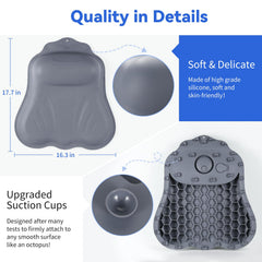 Goowin skin-friendly silicone closeup shows soft elastic texture for comfortable contact