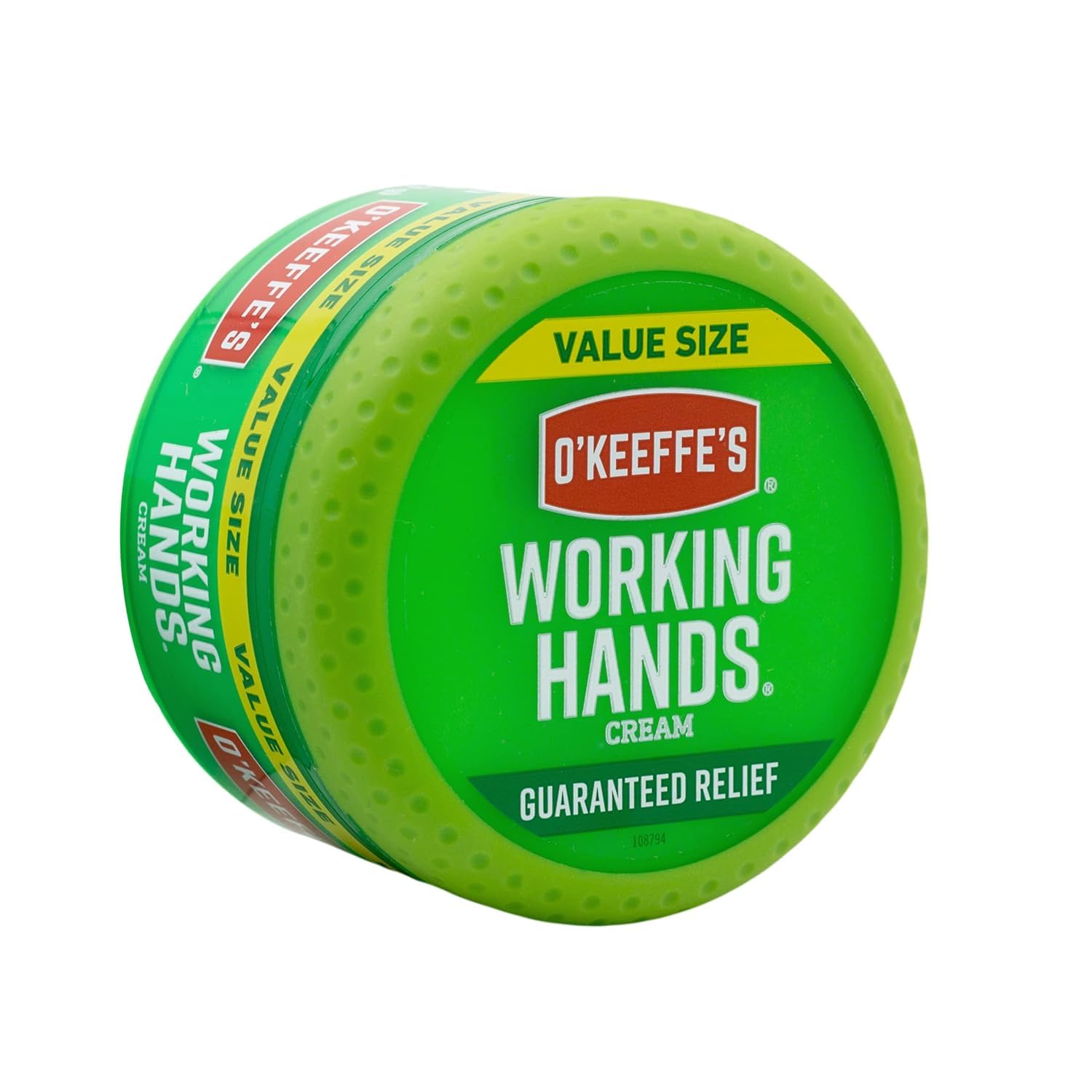 GORILLA Working Hands Hand Cream jar delivers lasting moisture for hardworking hands