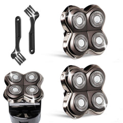 GORLENT pro 4-head replacement kit offers precise trimming for a close shave.