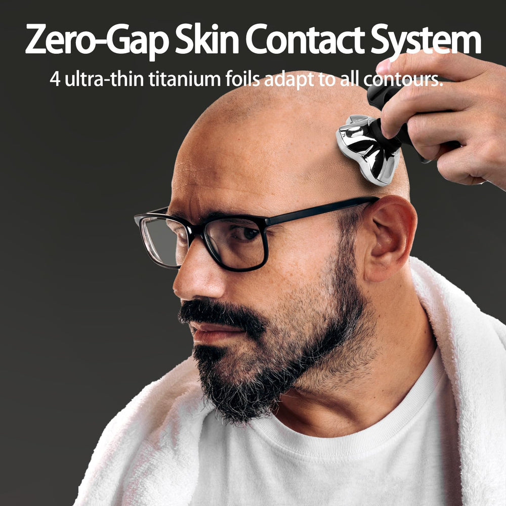 GORLENT Pro4 0.03mm blades close-up for precise shaving