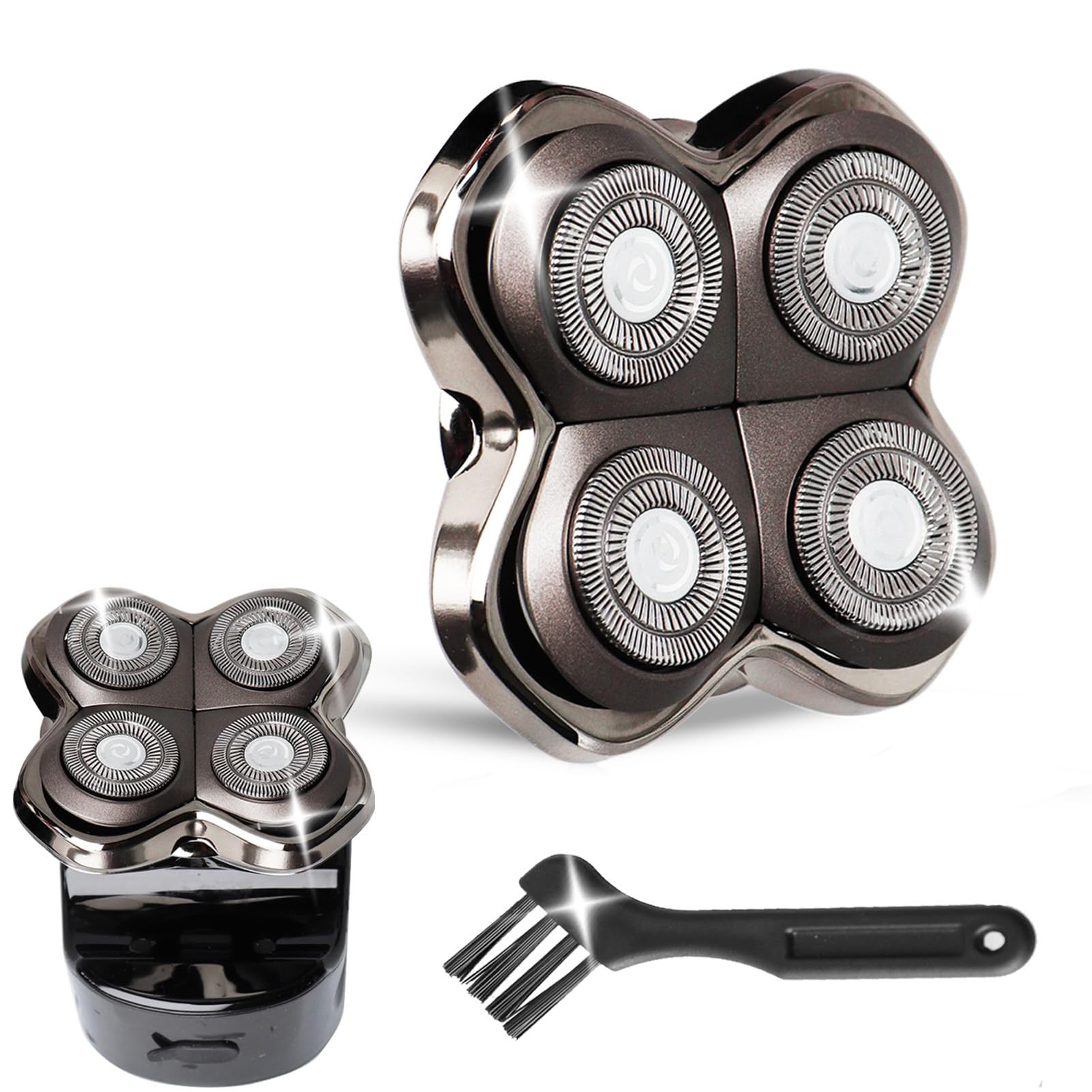 GORLENT Pro4 replacement head packaging shows easy swap and broad compatibility