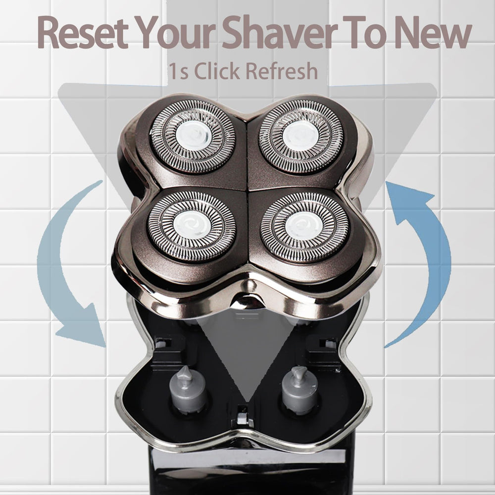GORLENT titanium foils detail ultra-thin blades for smooth skin contact.