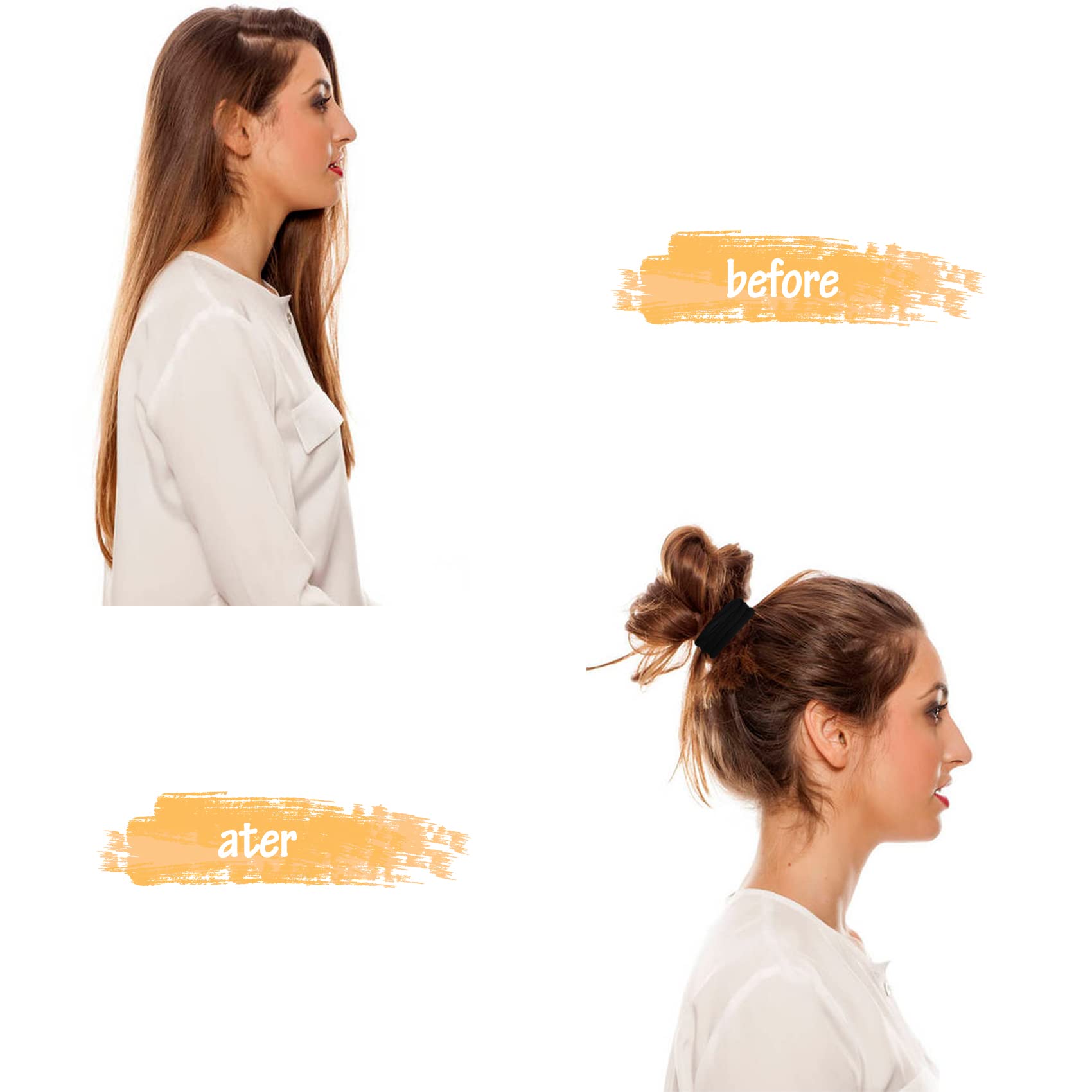 GOSICUKA cotton scrunchies demonstrate gentle use and easy washing in a care-friendly view.
