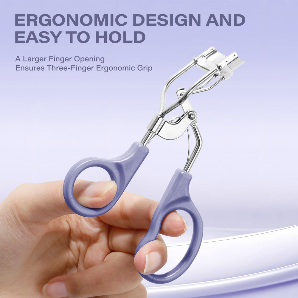 GÖSOL eyelash curler spring mechanism provides consistent pressure for smooth results