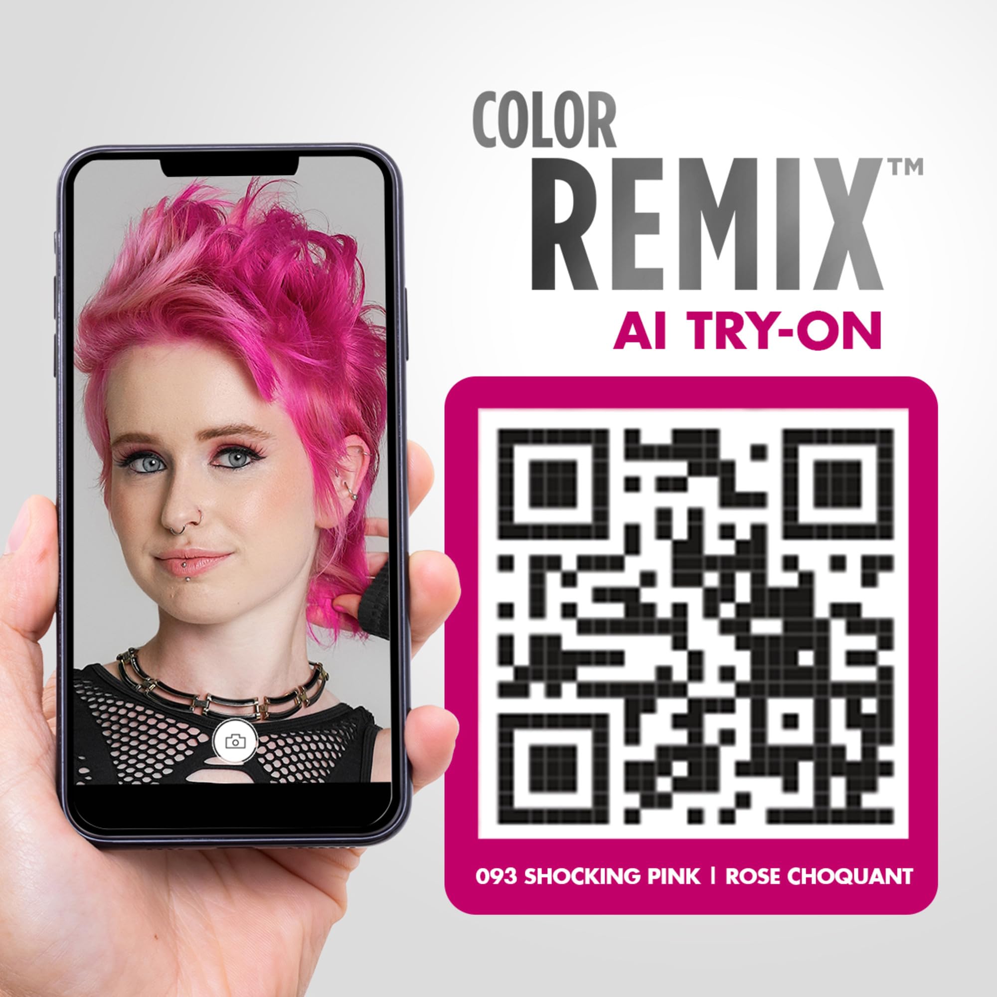 Got2b Color Remix lasts up to 15 washes for versatile styling options.